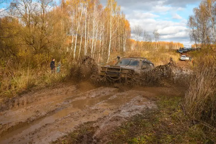 Seat covers will keep your truck clean after mud bogging