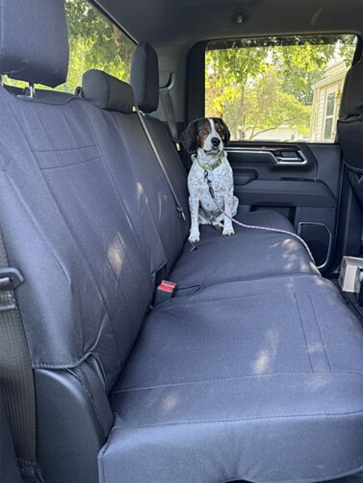 ShearComfort seat covers protect truck seats from wear and tear